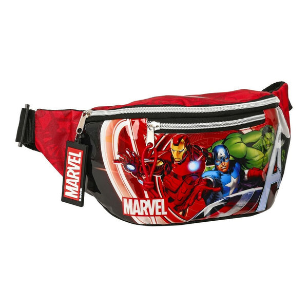 Belt Pouch The Avengers Infinity Red Black (23 x 12 x 9 cm)