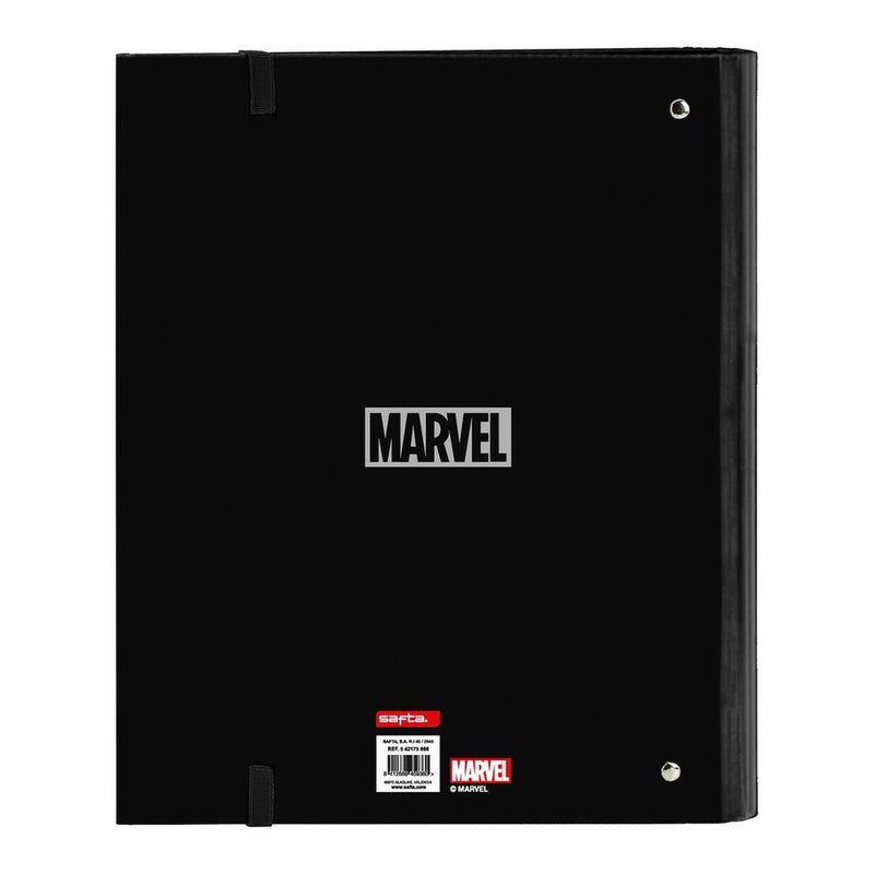 Ring binder Marvel 542175666 A4 Black (35 mm)