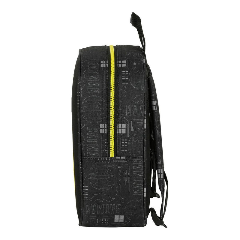 School Bag Batman Comix Yellow Black 22 x 27 x 10 cm