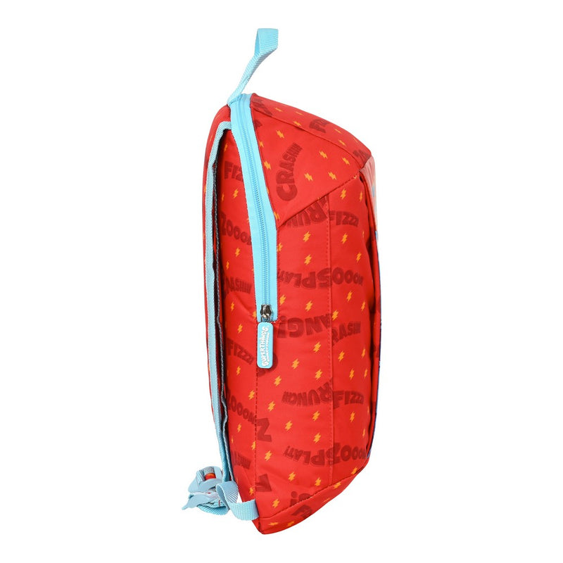 Casual Backpack SuperThings Kazoom kids Red Light Blue (22 x 39 x 10 cm)
