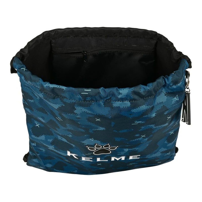 Backpack with Strings Kelme Break Black Navy Blue (35 x 40 x 1 cm)