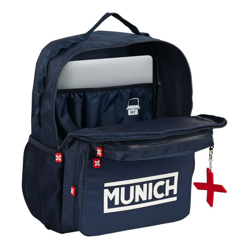 Laptop Backpack Munich Storm Navy Blue (33 x 42 x 16 cm)