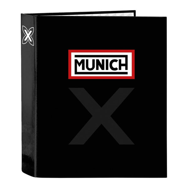 Ring binder Munich Deep night Black A4 (40 mm)