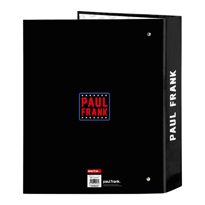 Ring binder Paul Frank Team Player Black A4 (40 mm)