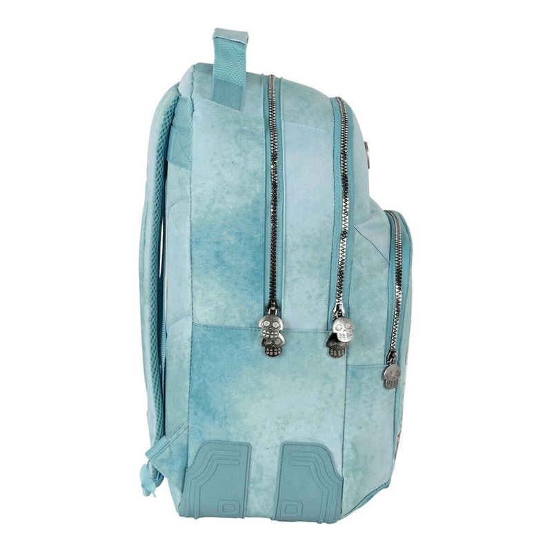 School Bag Catrinas Claire, noelia y lila Blue (32 x 42 x 15 cm)