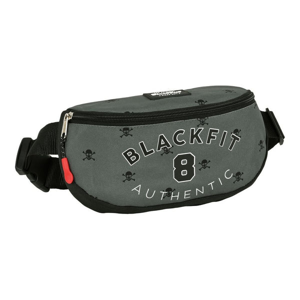 Belt Pouch BlackFit8 Skull Black Grey (23 x 14 x 9 cm)