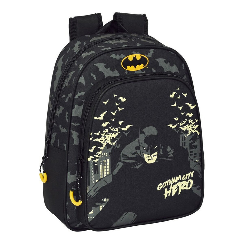 Child bag Batman Hero Black 27 x 33 x 10 cm