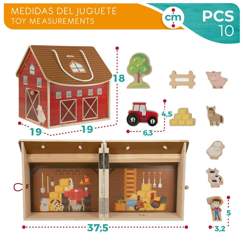 Farm with Animals Colorbaby 49371 (10 pcs)