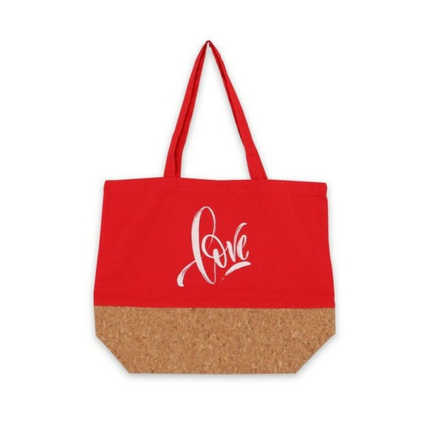 Multi-use Bag Love Versa Red Textile (15 x 36 x 45 cm)