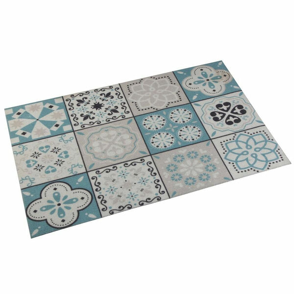 Mouse Mat Versa Mosaic Turquoise Kitchen Polyester (50 x 2 x 80 cm)