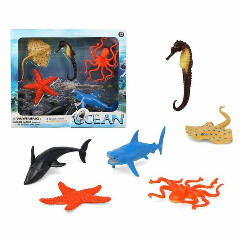 Set of 6 Wild Animals Ocean 110364