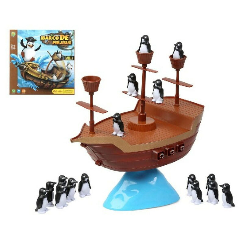 Educational Game Pirate ship Brown (26 x 26 cm)