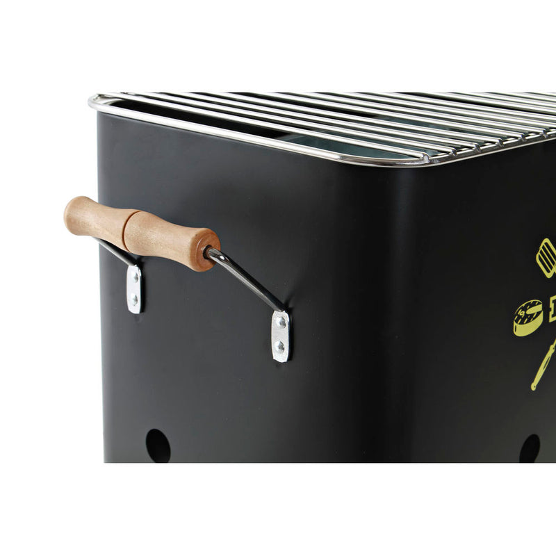 Barbecue Portable DKD Home Decor 8424001801701 48 x 22 x 22 cm Metal Aluminium (48 x 22 x 22 cm)