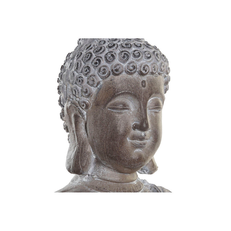 Decorative Garden Figure DKD Home Decor Grey Buddha Resin Magnesium (30,5 x 22 x 54 cm)