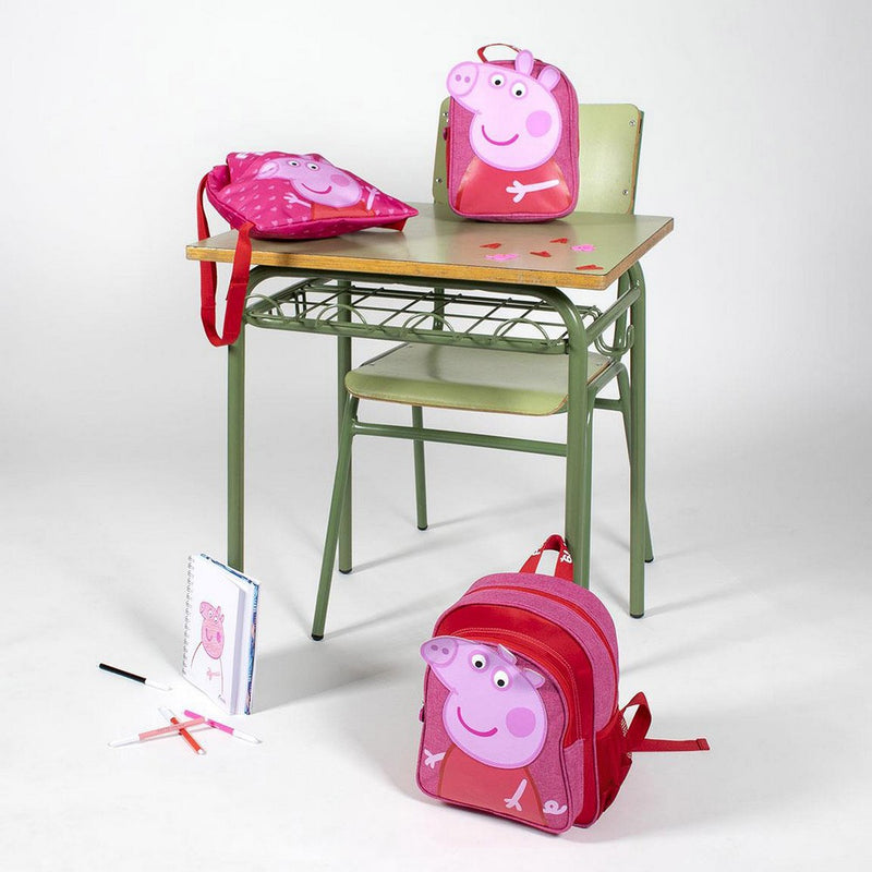 School Bag Peppa Pig Pink (25,5 x 30 x 10 cm)