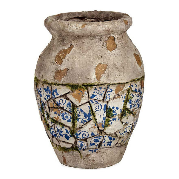 Decorative Garden Figure Vase Aged finish Polyresin (25 x 32,5 x 25 cm)