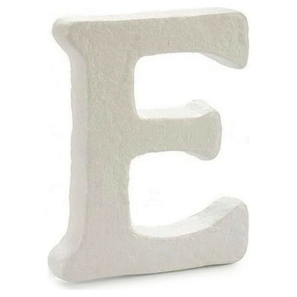 Letter E polystyrene