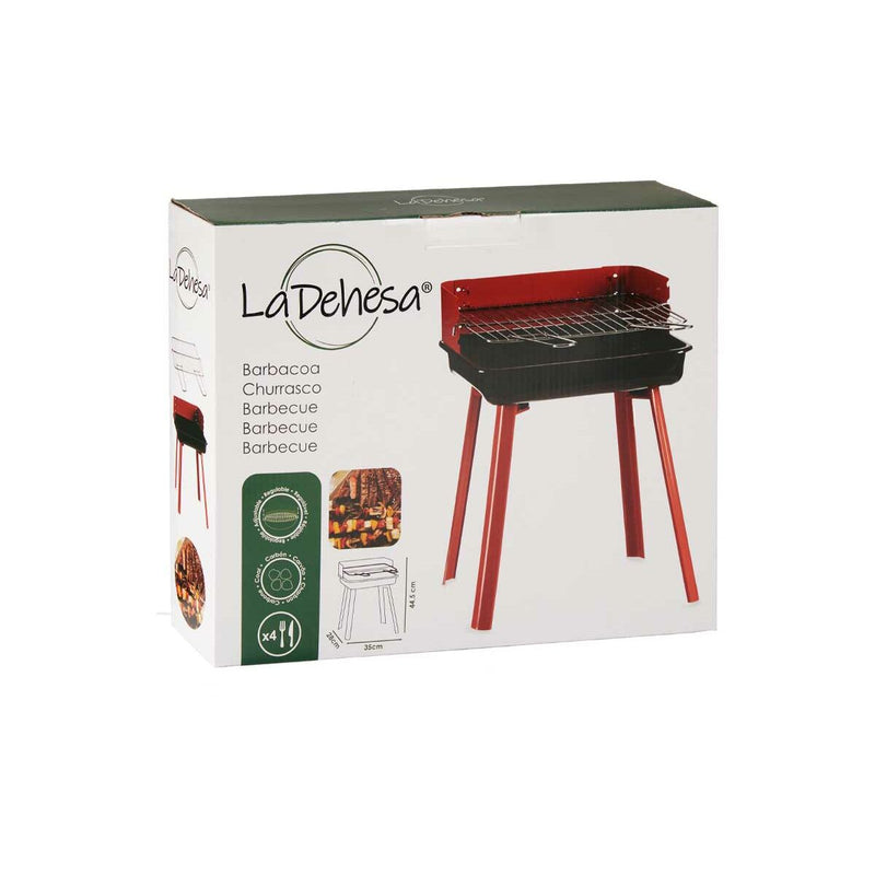Charcoal Barbecue with Stand Iron 28 x 44,5 x 35 cm