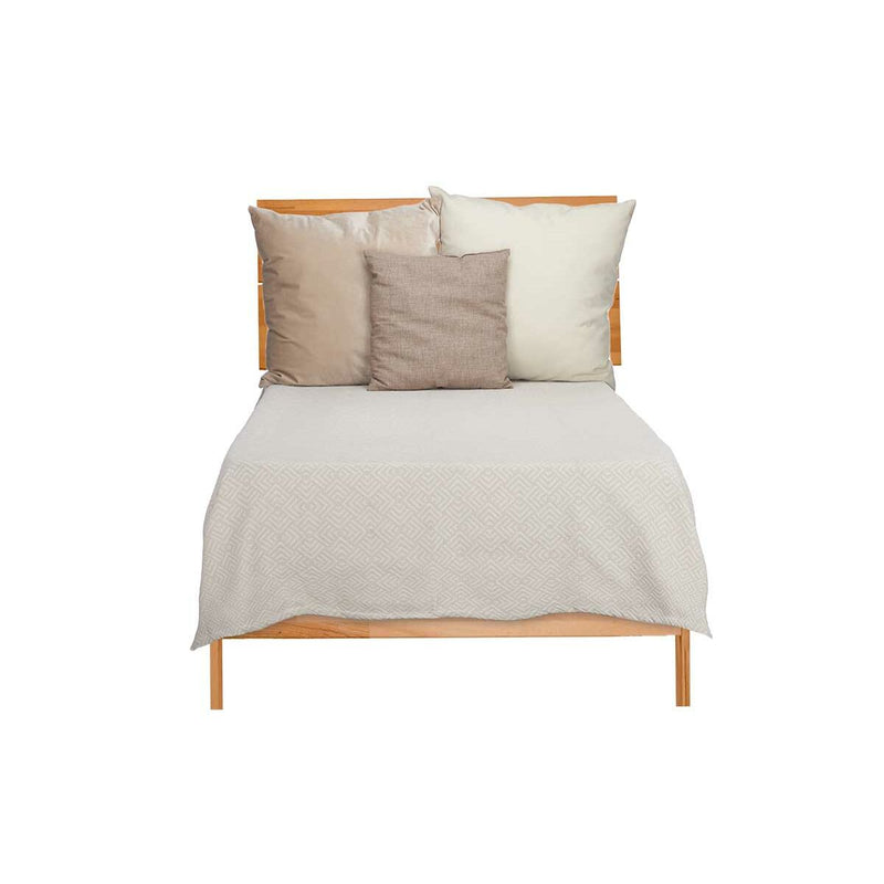 Bedspread (quilt) Geometric Beige (180 x 260 cm)