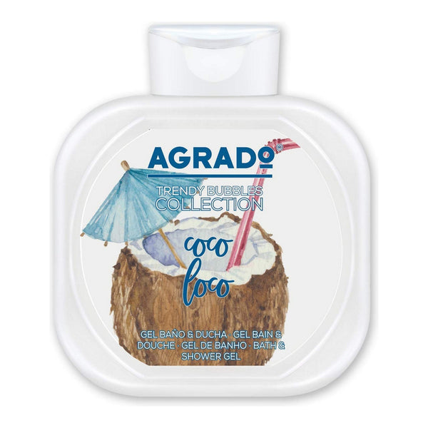 Shower Gel Trendy Bubbles Collection Agrado Coconut (750 ml)