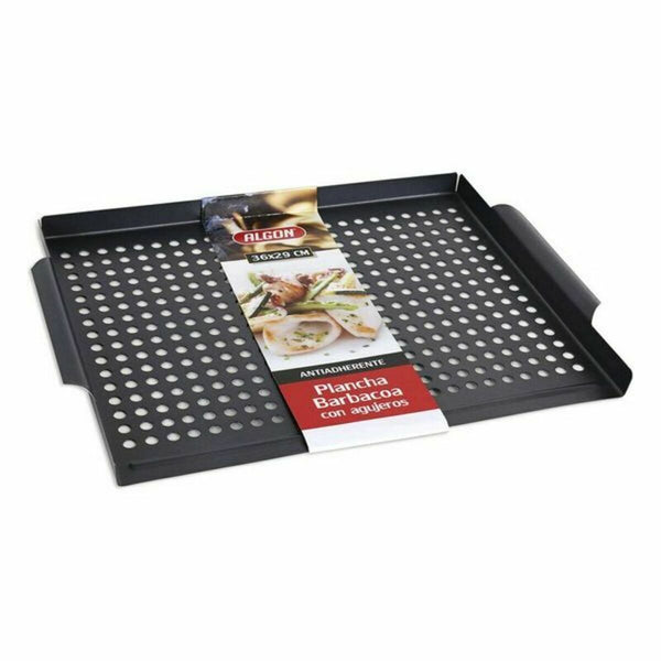 Griddle with  Holes for the Barbecue Algon (36 x 29 cm)