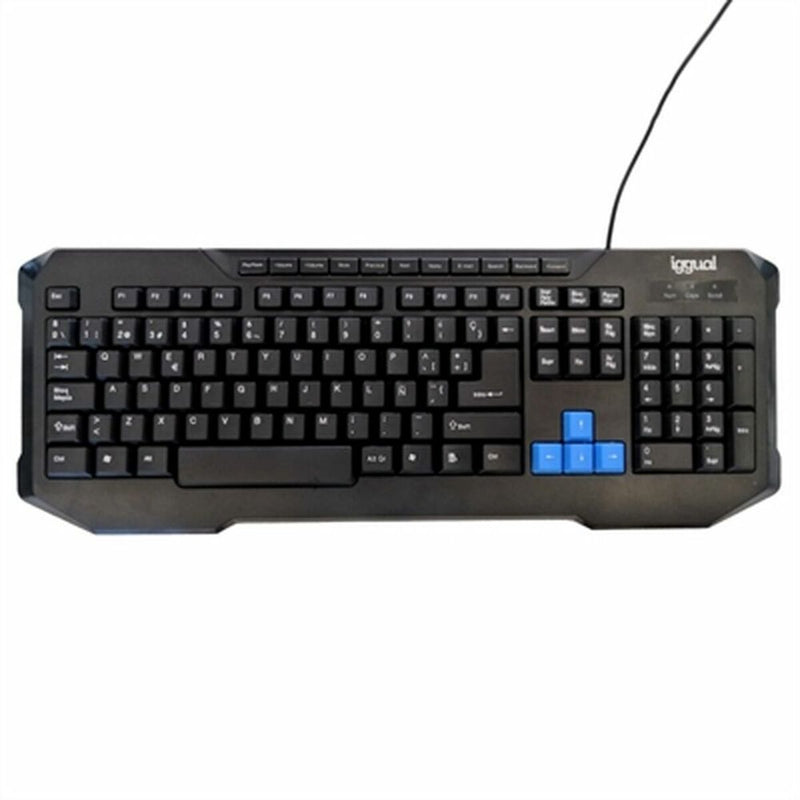 Keyboard iggual CK-4BLUE-116T Black