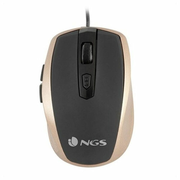 Optical mouse NGS Tick Gold NGS-MOUSE-0987 USB 1600 dpi