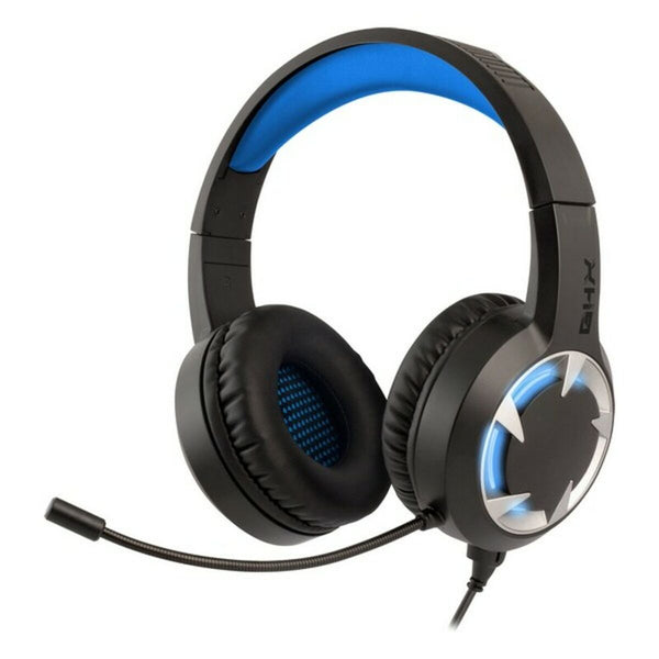 Gaming Headset NGS GHX-510 Black Black/Blue