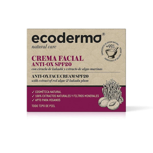 Facial Cream Ecoderma Anti-Ox Spf 20 (50 ml)