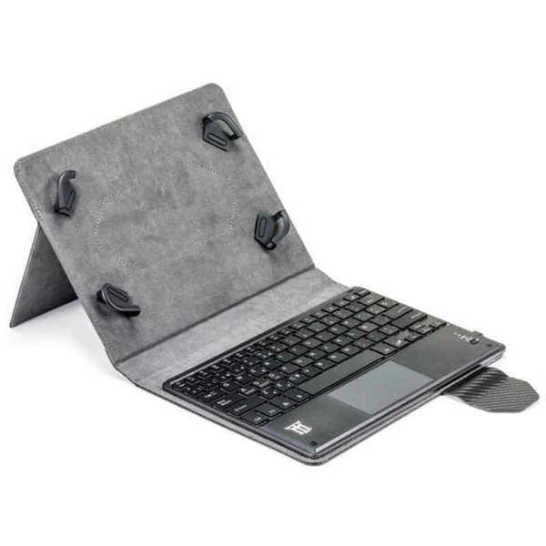 Bluetooth Keyboard with Support for Tablet Maillon Technologique MTKEYBLUETOUCHCB TOUCHPAD BLUETOOTH 9,7"-10,2" Black
