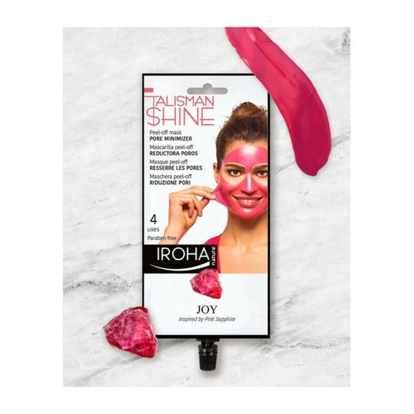Facial Mask Peel Off Pink Sapphire Pore Minimizer Iroha