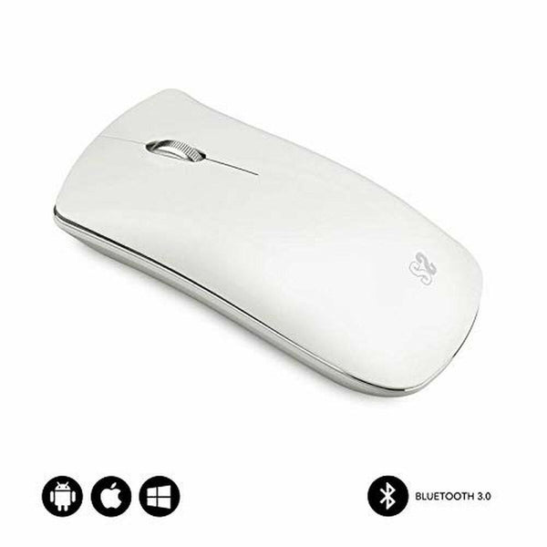 Wireless Bluetooth Mouse Subblim ELEGANT White