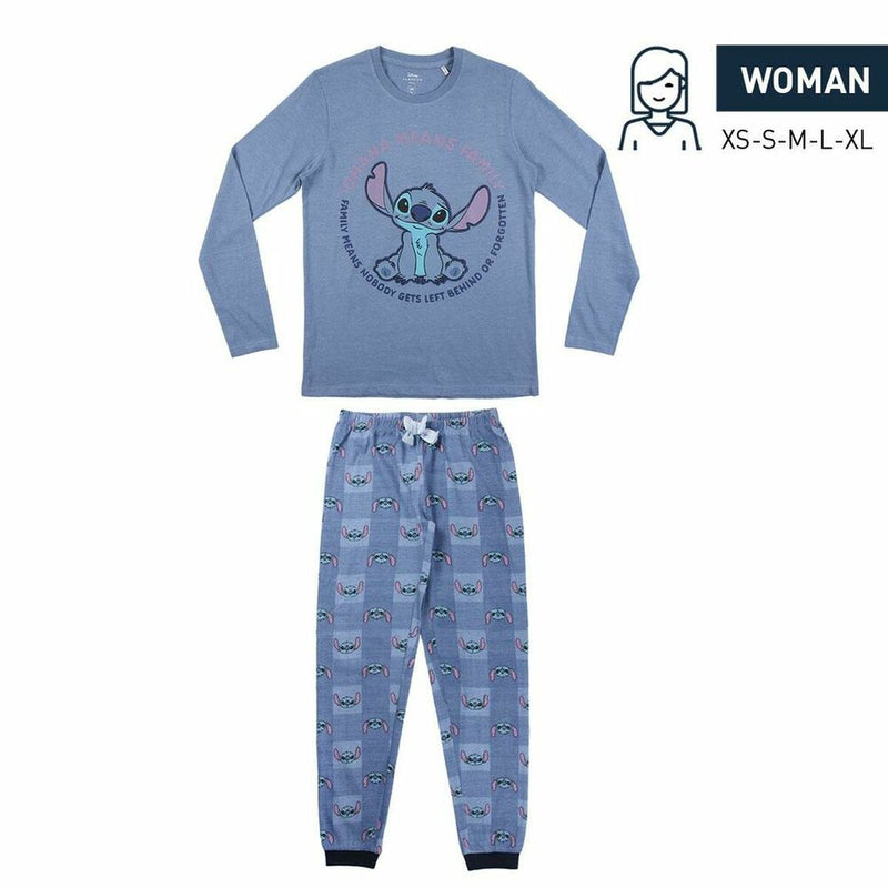 Pyjama Stitch Lady Blue