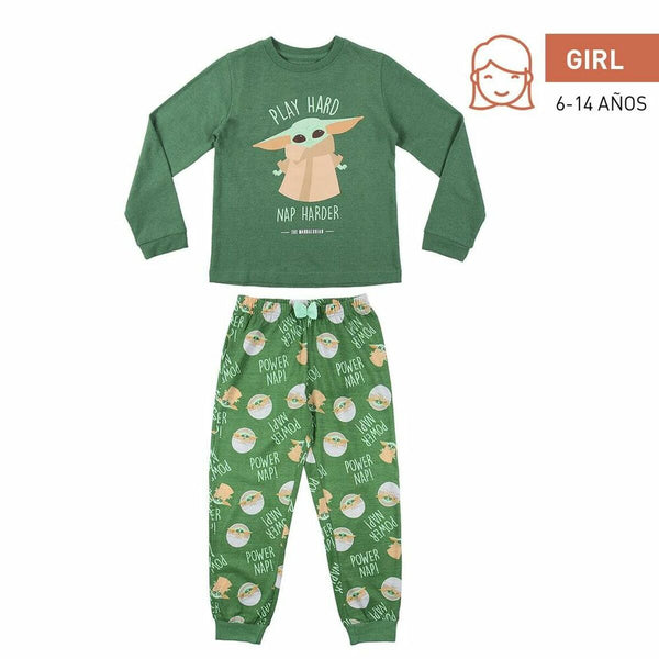 Children's Pyjama The Mandalorian Dark green