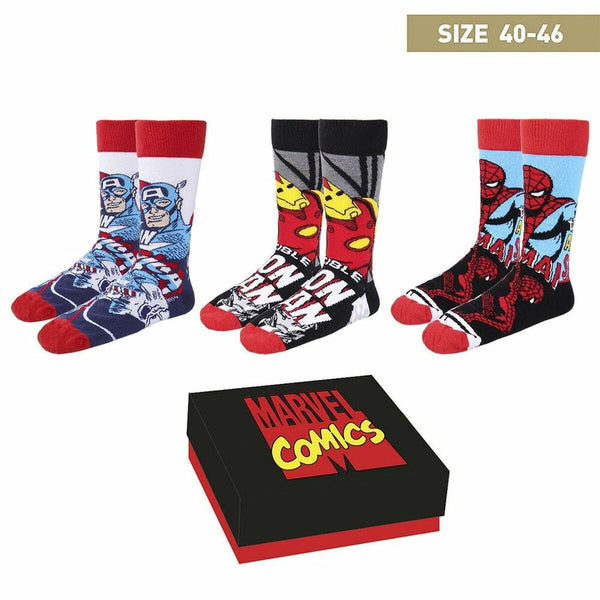 Socks Marvel 2200009307_T3638-C81 3 pairs Unisex Multicolour