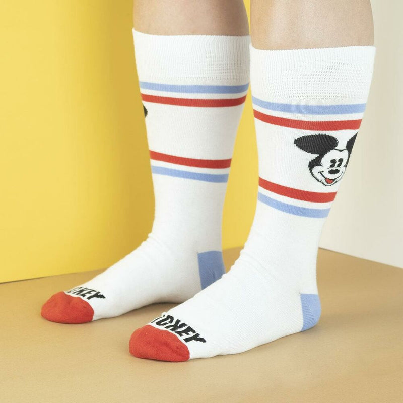 Socks Mickey Mouse White