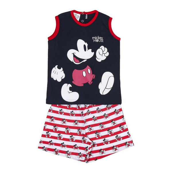 Children's Pyjama Mickey Mouse Baby Red