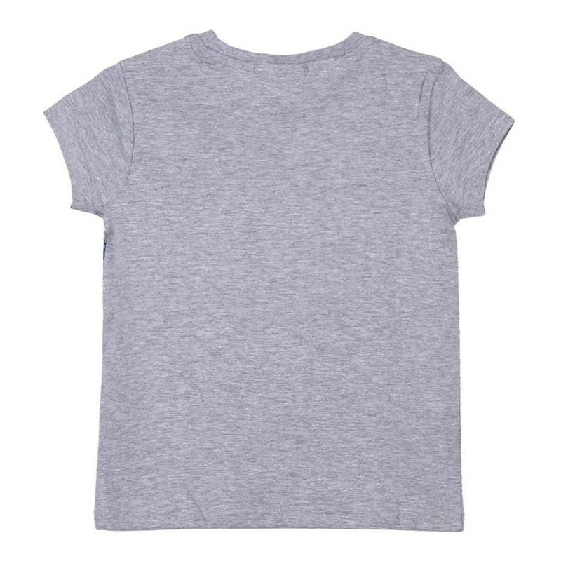 Child's Short Sleeve T-Shirt Stitch Grey