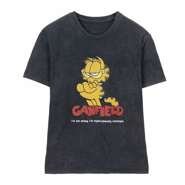 Women’s Short Sleeve T-Shirt Garfield Black