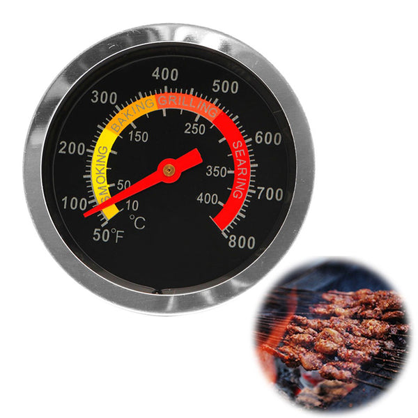 New Stainless Steel Smoker Grill Thermometer