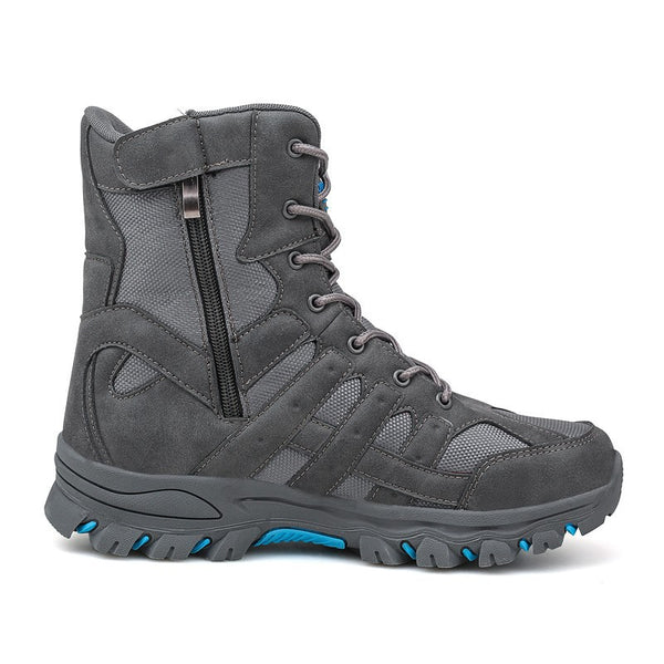 2021 Cross-border Large Size Outdoor Mountaineering Tactical Boots Men's Tactical High-top Foreign Trade Casual Men's Military Boots Wholesale On Behalf Of