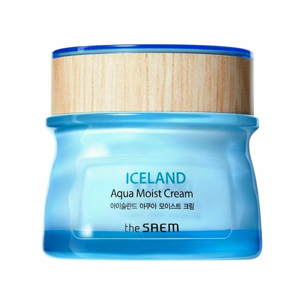 Hydrating Facial Cream The Saem Iceland Aqua Moist (60 ml)