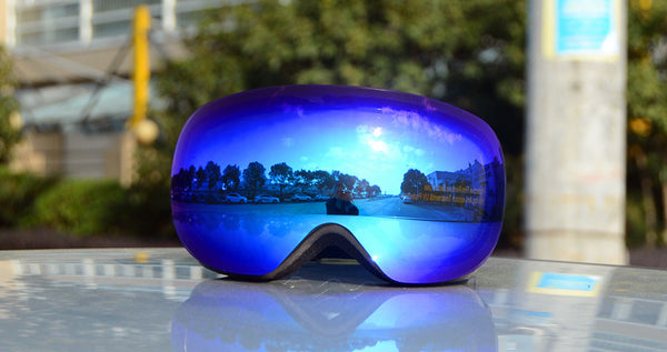 Double-layer Ski Goggles, Foggy Spherical Surface, Fully Coated With Real Film