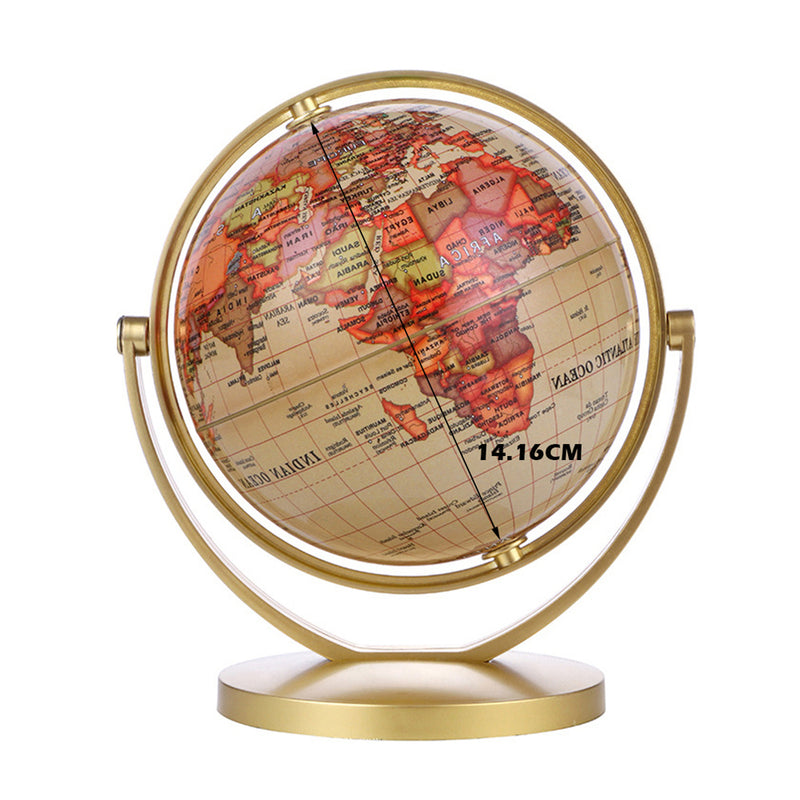 World Globe Map 360 Rotating World Globe Earth Map Geography Education Toy Home Decoration Office Ornament Kids Gift