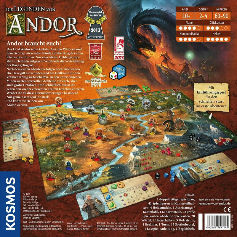 Board game KOSMOS ANDOR (Refurbished D)