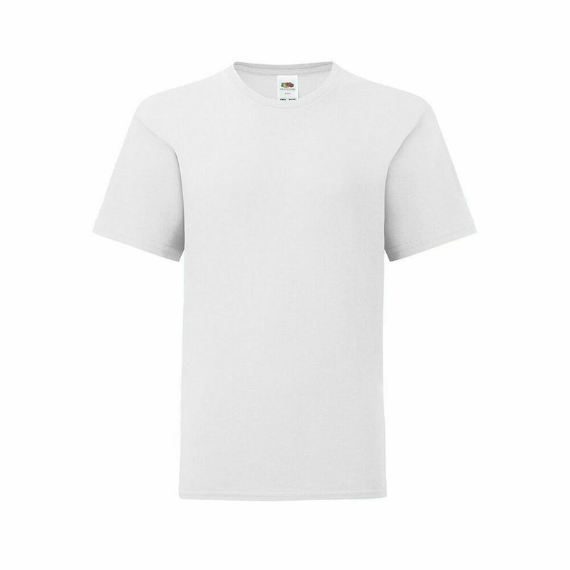 Child's Short Sleeve T-Shirt 141320 White