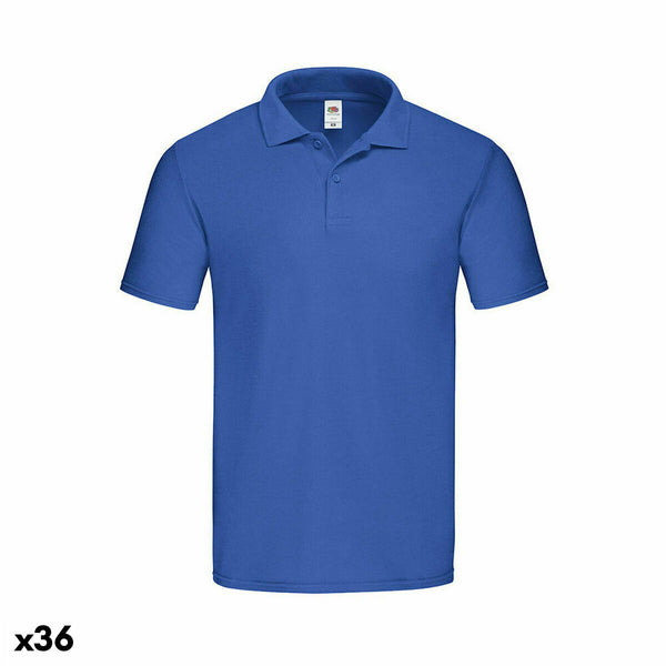 Short Sleeve Polo Shirt 141331 100% cotton (36 Units)