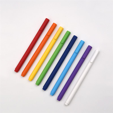 KACO Colorful Gel Pens 0.5mm Pen Refill 8Pcs/Pack Signing Pens For Student School Office