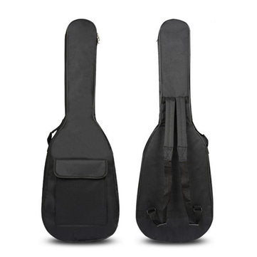 Double Straps Padded Electric Bass Bag Soft Case Backpack for 41 42 Bass