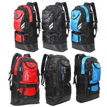 65L Waterproof Tactical Bag Traveling Mountaineering Rucksack